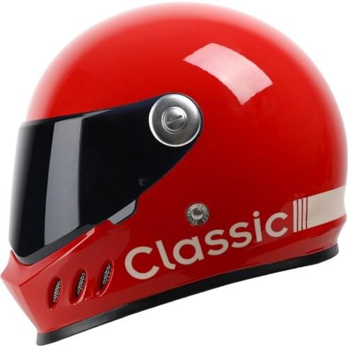 Retro Motorcycle Helmet Women Vintage Moto Full Face Helmet Motorbike Helmet Summer Motocross Riding Scooter Capacete Casque