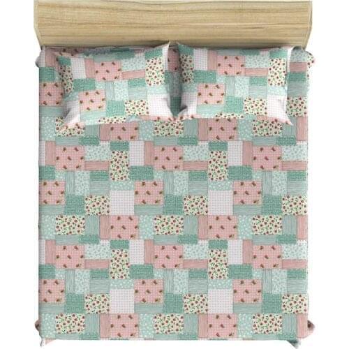 Scrub 100 Cotton 120x200 Single Fitted Bed Sheet Set Zepher 163260615