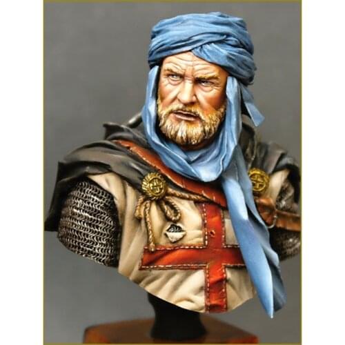 1/10 Scale Templar Knight Resin Bust Building Kit