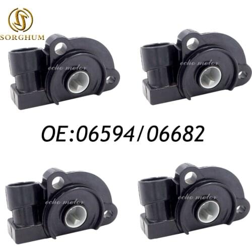 New 4PCS 06594 06682 Throttle Position Sensor TPS High Quality 3 Pins