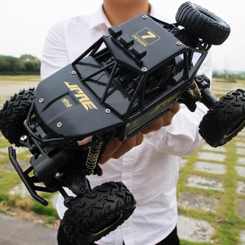 RC Car 4WD 2.4GHz climbing Car 4x4 Double Motors Bigfoot Car Remote Control Model Off-Road Vehicle Toys for kids and adults