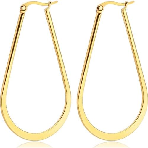 Женские золотые серьги Semitree China At AliExpress