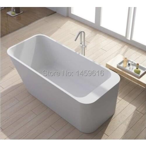 ** 1700 X 750 X 550 MM DINO STONE SOLID SURFACE BATHTUB ARTIFICIAL STONE CORIAN FREESTANDING BATHTUB 1004
