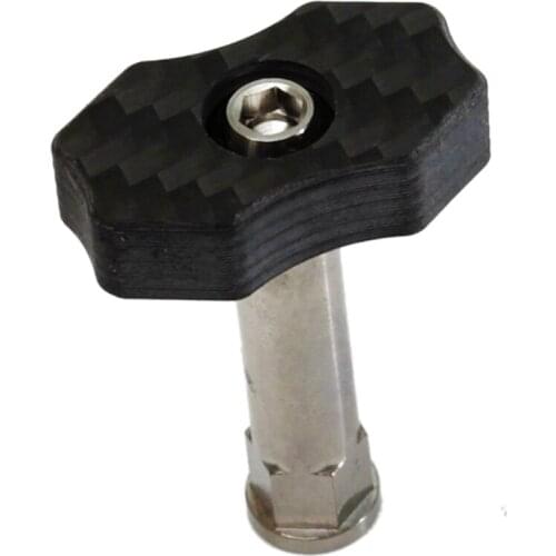 Bicycle Carbon Fiber Stop Disk Titanium Alloy Screws for Brompton Foldable Bicycle Bike Parts