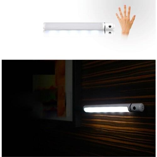 Wave Hand Under Cabinet Light Motion Sensor LED Lamp For Kitchen Bathroom Closet Wardrobe Cupboard Home Decoration