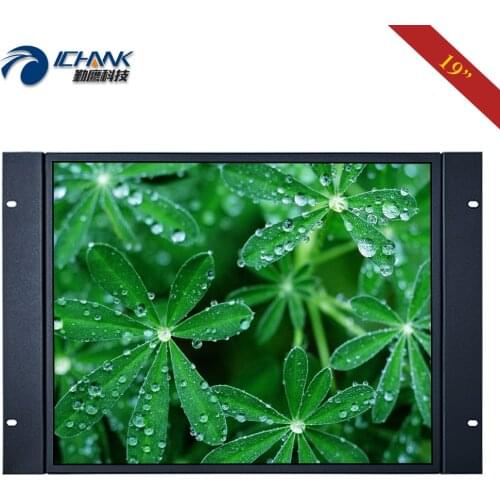 ZK190TN-591/19" inch 1280x1024 4:3 BNC HDMI Power On Boot Metal Shell Embedded Open Frame Remote Control PC Monitor LCD Screen