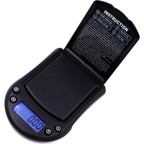 10pcs/lot 200g x 0.01g Mini Electronic Digital Jewelry Scale Weight Weighing Balance Gram LCD Display kitchen scale 20% off