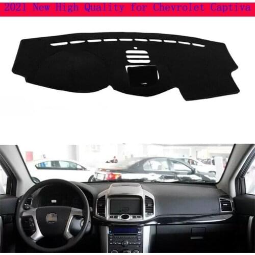 2021 New High Quality for Chevrolet Captiva Dashboard Cover Non Slip Dash Mat Sun Shade Carpet Pad Accessories