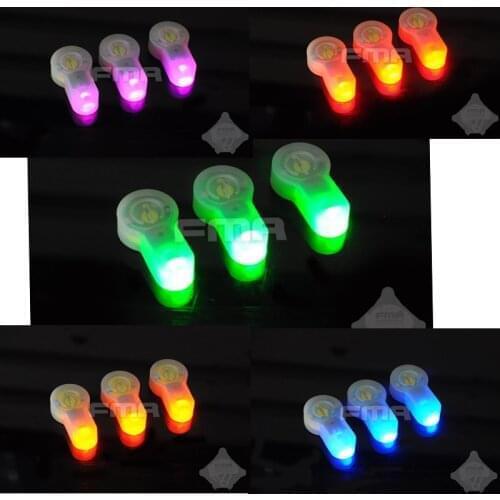 3PCS FMA DEVGRU Vest MOLLE System S-LITE Three Combination Strobe Light TB950 Helmet Lights Indicator Light