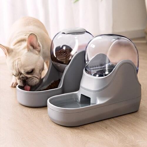 Large Capacity Pet Automatic Feeder Dog Drinking Bowl for Cat Puppy Accessories Water Feeding Watering Supplies 3.8L Dispenser