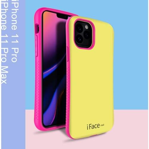 IFace Mall Heavy Duty Bumper armor Shockproof Cases For iPhone X XR XS MAX 11 Pro Mobile Phone Case Macaroon Color Matte Cover