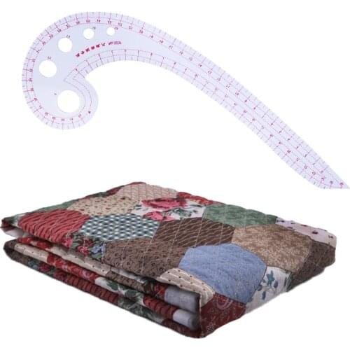 Dailylike Cotton Quilting Fabrics 100% Cotton Fabrics for Sewing Textile Quilting Curtain Quilting Patchwork + Curve Ruler