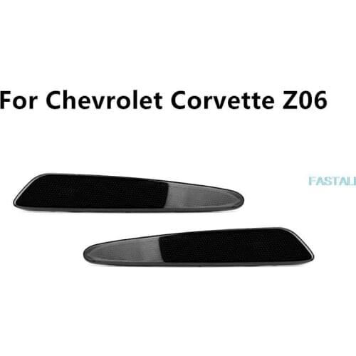 For Chevrolet Corvette Z06 front bumper LED water side lights logo side lights high quality durable Free shipping