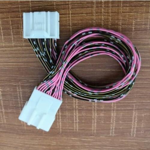 For Mazda CX-5 dashboard instrument male female plug connector terminal extension cable wire line 2X12 24PIN housing