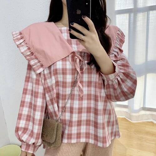 FYCOOKY Women's Plaid Shirts