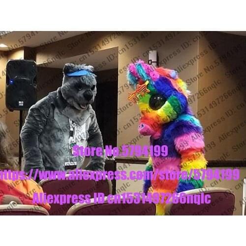 Customized Available REAL PHOTO dx0063 head CAT full sets husky dog Suit fursuit Costume fox Party Carnival Gift