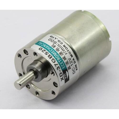 4.5kg.cm Torque 2 Pins Terminal Magnetic Gear Motor 400RPM 12V DC