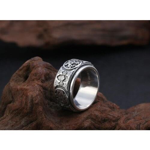 990 STERLING SILVER mythical creatures animal men mens rings Ring jewelry A5733