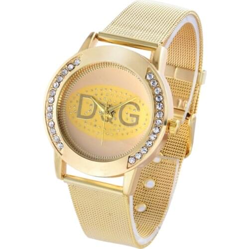 2018 New Brand Luxury Metal Mesh Casual Quartz Women Watch Fashion Simple Ladies Men Watches Relogio Feminino Clock Hot Sale