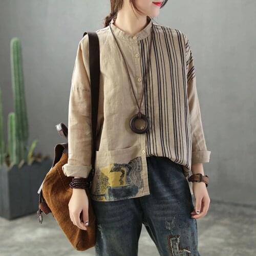 QPFJQD Collar Blouses