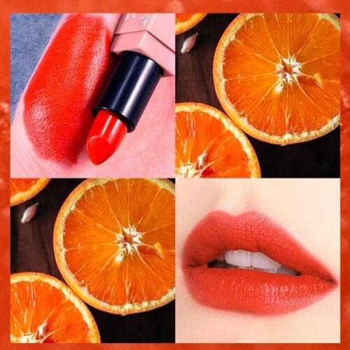 Pink Tube Matte Soft Mist Lipstick Never Fade Away Waterproof Long Lasting Makeup 8 Color Lip Makeup Cosmetics TSLM1