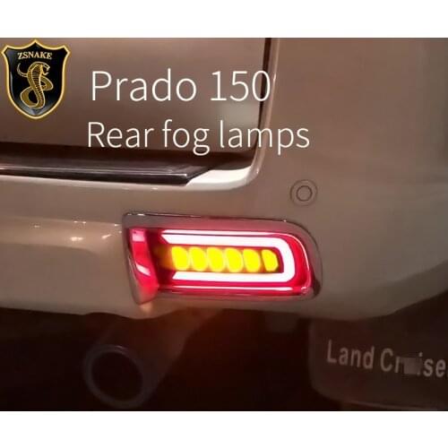 Toyota Land Cruiser Prado 150 LED rear fog lamp assembly rear bumper light anti-collision light anti-fog light