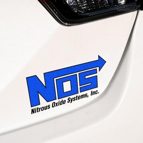 Car Styling Vinyl Auto Tail Body Bike Helmet Sticker Decals for NOS 20x10cm