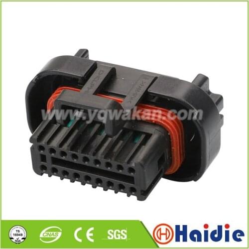 1set 18pin auto car cable harness plug connector 18 hole wiring connector 13510845