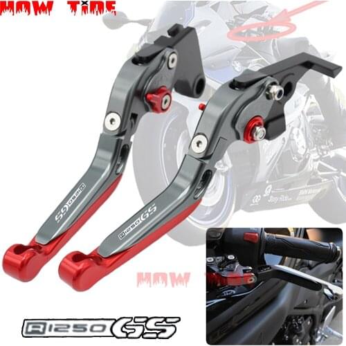 2020 New for BMW R1250GS R 1250 GS Adventure 2018 2019 2020 CNC Handle Motorcycle Adjustable Brake Clutch Levers LOGO R1250GS