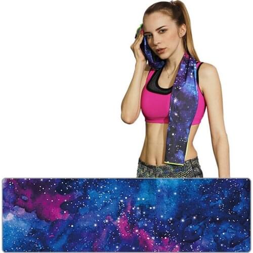 2021 Sport Cooling Towel Microfiber Instant Cool Ice Face Towels For Gym Swimming Yoga Running 30x100cm Quick-dry Sweat Towels