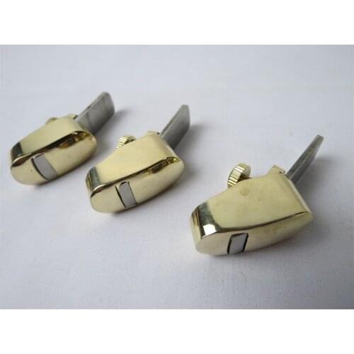 3pcs convex bottom brass planes 15/16",woodworking tools