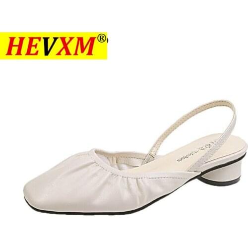 2021 New Brand Women Sandals Fashion Pleated Summer Sandal Sexy Thin High Heel Slip On Slides Summer Outdoor Dress Shoes