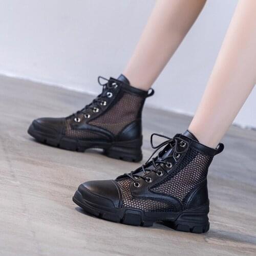 Fashion Women Sandals Summer Comfy Breathable Hollow Mesh Surface Womans Casual Shoes 2021 Arrival Womans High Top Vulcan Shoes