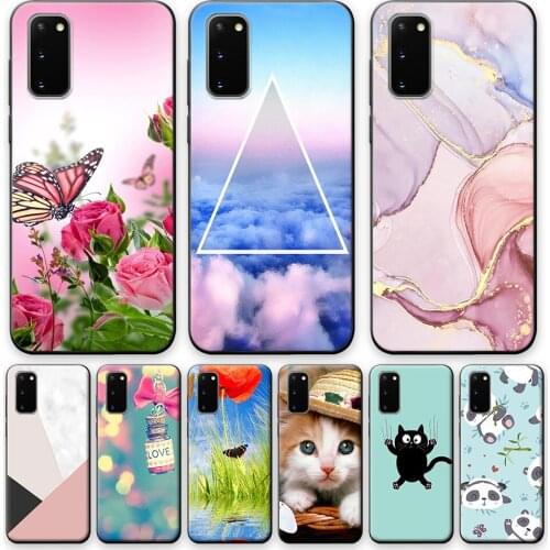 For Samsung S20 Case Soft Phone Case For Samsung Galaxy S20 6.2" TPU Fashion Back Cover For Samsung S20 s20 Marble Silicone Capa