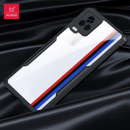 For VIVO IQOO7 Case, VIVO IQOO7 Phone Case,Xundd Case Shockproof Transparent Phone Cover Protective Airbags Cover for VIVO IQOO7