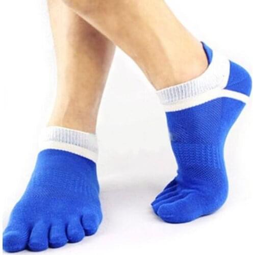 Breathable Men Socks Sports Ideal For Five 5 Finger Toe Shoes Sale solid colors socks mens calcetines sport socks Sox EU 38-44