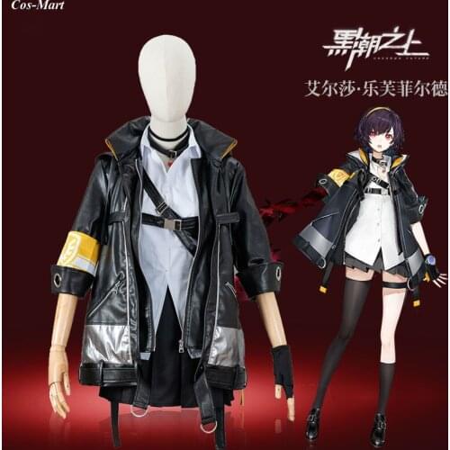 Hot Game Unknown Future Elsa Lovefield Cosplay Costume U1 Team Leader Combat Uniform Activity Party Role Play Clothing XS-XL