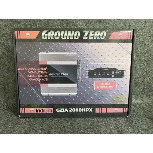 GROUND ZERO Car Amplifiers