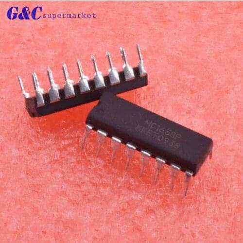1/5PCS MC1658P MC1658 Encapsulation:DIP-16 UM9508 95089 UMC IC ATF diy electronics