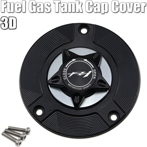 For YAMAHA FZ1N FZ1 FZ1000 Fazer 2006-2015 Logo 8 Colors CNC Aluminum Keyless Motorcycle Accessories Fuel Gas Tank Cap Cover