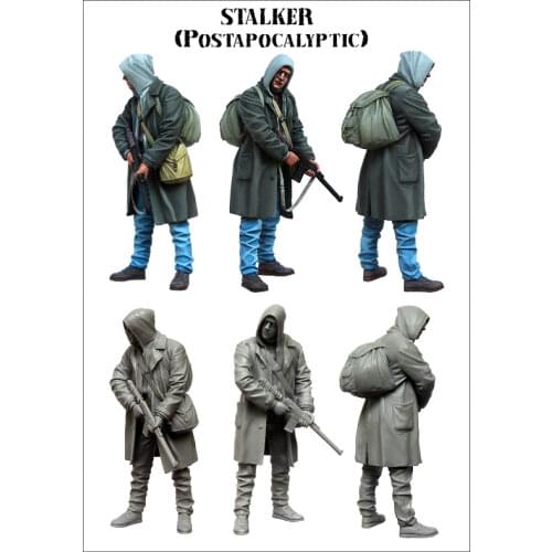 1/35 Scale Die-cast Resin White Model World War II Resin Model Modern Soldiers Need To Manually Color The Model Free Shipping