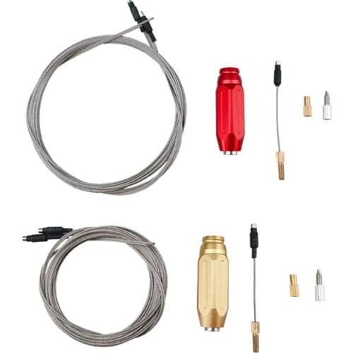 Aluminum Alloy Carbon Fiber Frame Wire Tube Tubing Installation Magnet Lead Wire Threader Bicycle Inner Wire Routing Tool