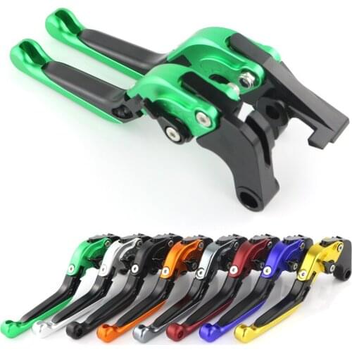 Motorcycle Accessories Clutch Lever Fit For Kawasaki ZX-10R ZX10R 2016 2017 2018 CNC Adjustable Foldable Brake Levers Aluminum