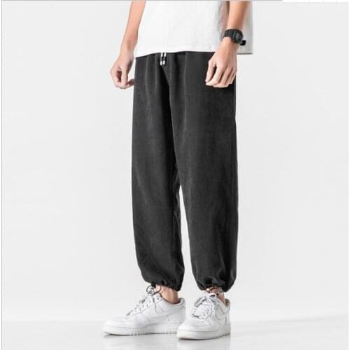 2021 New Spring Autumn Mens Joggers Casual Pants Sweatpants Trousers