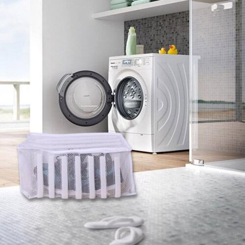 Padded Net Wash Bag Trainer Shoes Protector Washing Machine Friendly Laundry Bag Drying Bag