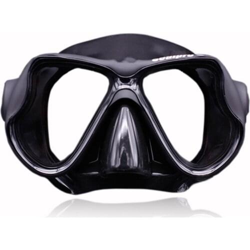 Silicone Swimming Goggles Underwater Anti Fog Half Face Nose Clip Glasses Diving Bikini Mask Tempered Glass Lens Snorkel Goggles