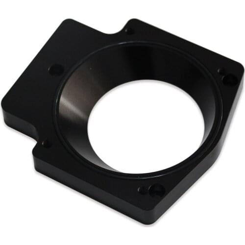 Manifold Adapter Plate for 92MM Throttle Body GM GEN III LS1 LS2 LS6 LSX LS4 BK