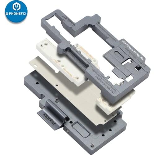 Qianli iSocket Motherboard Layered Testing Fixture For iPhone X XS MAX Double-stacked Logic Board Function Testing Tool