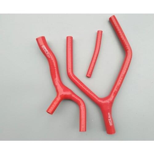 Silicone Radiator Coolant Hose For Yamaha YZ125 YZ 125 1989-1992 YZ-125 1990 1991 89 90 91 92
