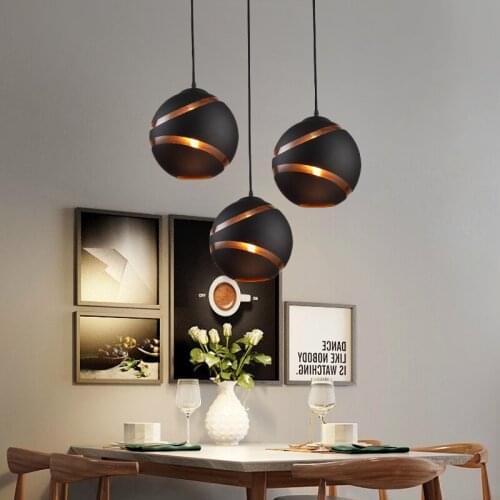 Nordic design lamp led pendant light living room decoration suspension luminaire lampshade kitchen/bedside lustre light fixture